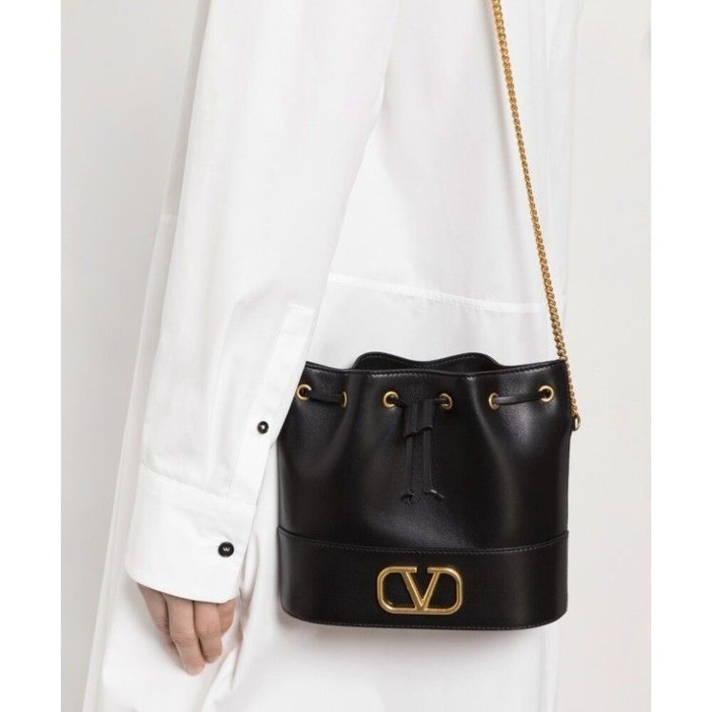 Vring Chain Bucket Bag Black Hpf - Picture 8 of 10